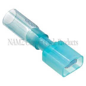 Namz NAMZ Heat Sealable .25in. Male Quick Disconnect Terminals 16-14g (25 Pack) - NIS-19164-0048