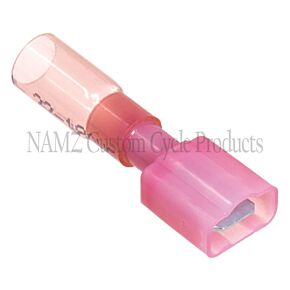 Namz NAMZ Heat Sealable .25in. Male Quick Disconnect Terminals 22-18g (25 Pack) - NIS-19164-0015