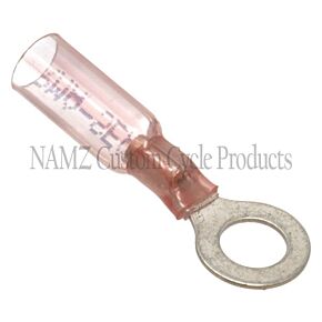 Namz NAMZ Heat Sealable .25in. Ring Terminals 22-18g (25 Pack) - NIS-19164-0004