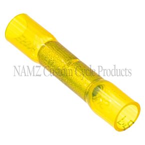 Namz NAMZ Heat Sealable Butt Connector Terminals 12-10g (25 Pack) - NIS-19164-0056