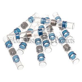 Namz NAMZ Heat Sealable Butt Splice w/Low Temp Solder Terminals 16-14 AWG (10 Pack) - NIS-9003
