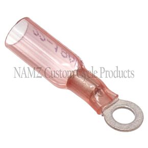 Namz NAMZ Heat Sealable No.8 Ring Terminals 22-18g (25 Pack) - NIS-19164-0086