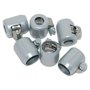 Namz NAMZ Hose Clamps 3/8in. ID Silver (6 Pack) - NHC-S206