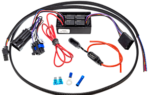 Namz NAMZ Indian Trailer Isolator 19-25 Indian Touring Models Center Taillight - NTI-IND-02