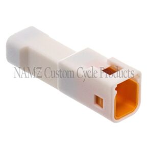 Namz NAMZ JST 2-Position Male Connector Tab w/Wire Seal - NJST-02P