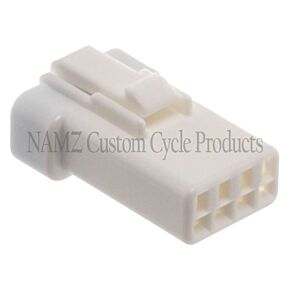 Namz NAMZ JST 4-Position Female Connector Receptacle w/Wire Seal (HD 69200306) - NJST-04R