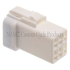 Namz NAMZ JST 6-Position Female Connector Receptacle w/Wire Seal (HD 69201162) - NJST-06R