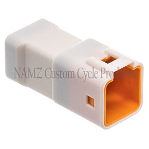 Namz NAMZ JST 8-Position Male Connector Tab w/Wire Seal - NJST-08P