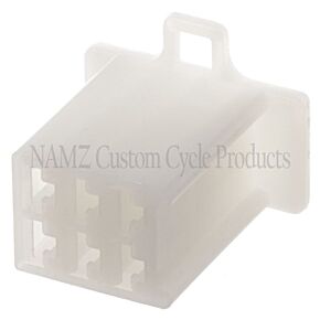 Namz NAMZ ML 110 Locking Series 6-Pin Female Coupler (5 Pack) - NH-ML-6BL