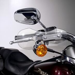 National Cycle National Cycle 08-17 Harley-Davidson FXDWG/FXDF/20-22 FXLRS/12-15 FLD Hand Deflectors-Lt Tint - N5545