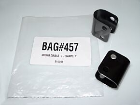 National Cycle National Cycle 1 in. U-Clamp Hardware - BAG#457