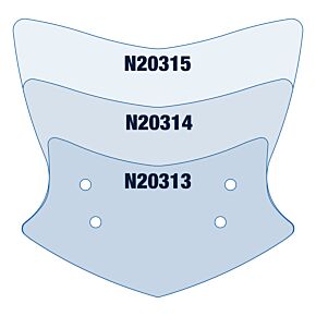National Cycle National Cycle 14-17 Yamaha FZ-07/MT-07 V Stream/ Wave Low Windshield-Tinted - N20313