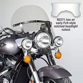 National Cycle National Cycle 60-84 Harley-Davidson FL Glide/Electric Glide Sport Chopped Heavy Duty Windshield - N2271