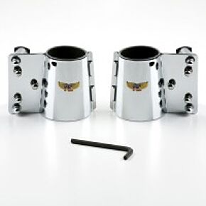 National Cycle National Cycle 99-15 Yamaha V-Star/ 06+ VN900 Classic Wide Mount - Chrome - KIT-JH