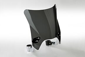 National Cycle National Cycle Fits 52-56 mm. O.D. Mohawk Chrome Hardware/Curve Bracket/Windshield-Dark Tint - N2837-001
