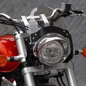 National Cycle National Cycle Fits Up to 43 mm. O.D. Flyscreen-Black Lt. Tint - N2532-002