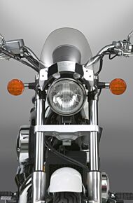 National Cycle National Cycle Fits Up to 43 mm. O.D. Flyscreen-Chrome Lt. Tint - N2532