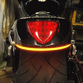 NEW RAGE CYCLES New Rage Cycles 06+ Suzuki M109R Rear Turn Signals w/Load EQ - Amber - 109-REAR-TL-A-L