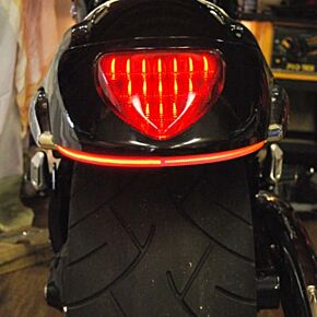 NEW RAGE CYCLES New Rage Cycles 06+ Suzuki M109R Rear Turn Signals w/Load EQ - Red - 109-REAR-TL-R-L
