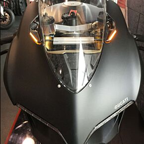 NEW RAGE CYCLES New Rage Cycles 11-14 Ducati 1199 Panigale Mirror Block Off Turn Signals - 1199-MBO