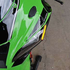 NEW RAGE CYCLES New Rage Cycles 16-20 Kawasaki ZX-10R Front LED Turn Signals w/Load EQ - ZX10-FS-16-L