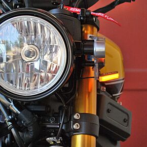 NEW RAGE CYCLES New Rage Cycles 16-21 Yamaha XSR 900 Front Turn Signals - XSR-FS-DZ