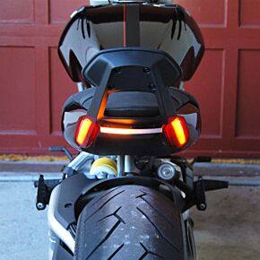 NEW RAGE CYCLES New Rage Cycles 16+ Ducati XDiavel Rear Turn Signals (Backrest) w/L - XD-RTS-B