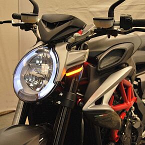 NEW RAGE CYCLES New Rage Cycles 17+ MV Agusta Brutale Front Turn Signals - BRUTALE17-FS