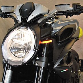 NEW RAGE CYCLES New Rage Cycles 19+ MV Agusta Dragster 800 Front Turn Signals - DRAG19-FB