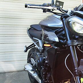 NEW RAGE CYCLES New Rage Cycles 2024 Triumph Street Triple Front Turn Signals - STREET-FB-24