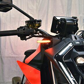 NEW RAGE CYCLES New Rage Cycles 24+ KTM 990 Duke Front Turn Signals - 990-FB-US