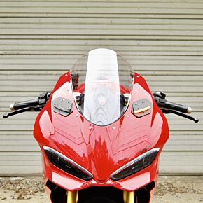 NEW RAGE CYCLES New Rage Cycles 25+ Ducati Panigale V2 Mirror Block Off Turn Signals - V2-MBO-25