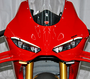 NEW RAGE CYCLES New Rage Cycles 25+ Ducati Panigale/V4 Streetfighter Front Turn Signals - V4-FB-25