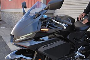 NEW RAGE CYCLES New Rage Cycles 25+ Yamaha R3 Front Turn Signals - R3-FB-25