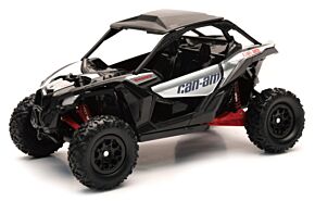 New Ray Toys New Ray Toys Can-AM Maverick X3 (Hyper Silver/Red)/ Scale - 1:18 - 58193A