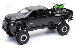 New Ray Toys New Ray Toys Chevy Off Road Pickup with Dirt Bike/ Scale - 1:20 - SS-37596
