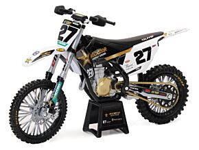 New Ray Toys New Ray Toys Husqvarna Rockstar FC450 Team (Malcolm Stewart #27)/ Scale - 1:12 - 58403