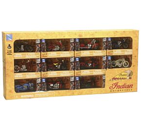 New Ray Toys New Ray Toys Indian Bike Collection Set - 11 pieces - SS-06065