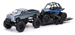 New Ray Toys New Ray Toys Pickup Toy Hauler with Polaris RZR XP1000 EPS - 50066A