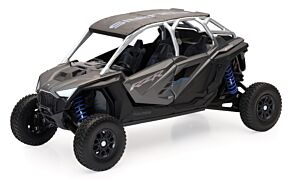 New Ray Toys New Ray Toys Polaris RZR Pro R 4 Matte Heavy Metal/ Scale 1:18 - 58453A