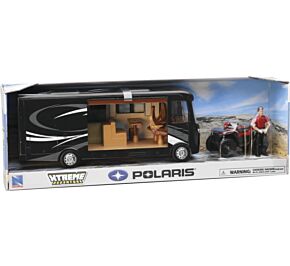 New Ray Toys New Ray Toys Polaris Sportsman with RV Van and Figurine - SS-37356