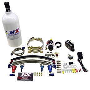Nitrous Express Nitrous Express 2 Cyl Proton Nitrous Kit w/1.0lb Bottle - 61026-1.0P