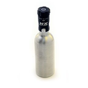Nitrous Express Nitrous Express 3.5oz Mini-Bottle w/Motorcycle Valve (2 Dia x 7.33 Tall) - 11020