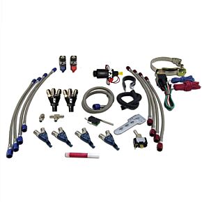 Nitrous Express Nitrous Express 4 Cyl Piranha Nitrous Kit w/o Bottle - 60005-00P