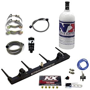 Nitrous Express Nitrous Express Billet Spray Bar Nitrous Kit for Hayabusa w/1lb Bottle - 62201-1.0P