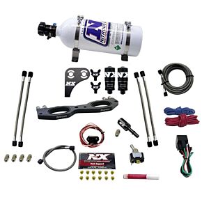 Nitrous Express Nitrous Express Polaris RZR 900cc Nitrous Plate Kit w/5.0lb Bottle - 67001-05P