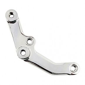 Performance Machine Performance Machine 00-Up HD Front Bracket Assy - Alum - Chrome - 0023-1522NE-CH