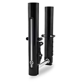 Performance Machine Performance Machine 08-13 FL Lower Leg Assembly - Contrast Cut - 0208-2056-BM