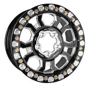Performance Machine Performance Machine 15x7in Pro R UTV Race Pocket Beadlock Ring Wheel - 412B3-15070-15302-01