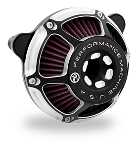 Performance Machine Performance Machine 23-Up CVO, 2024 Touring Max HP Air Cleaner - Contrast Cut - 0206-2164-BM